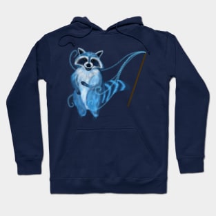 Magical Familiar Racoon Hoodie